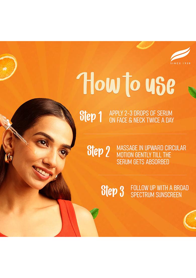 Himalaya Brightening Vitamin C Orange Face Serum