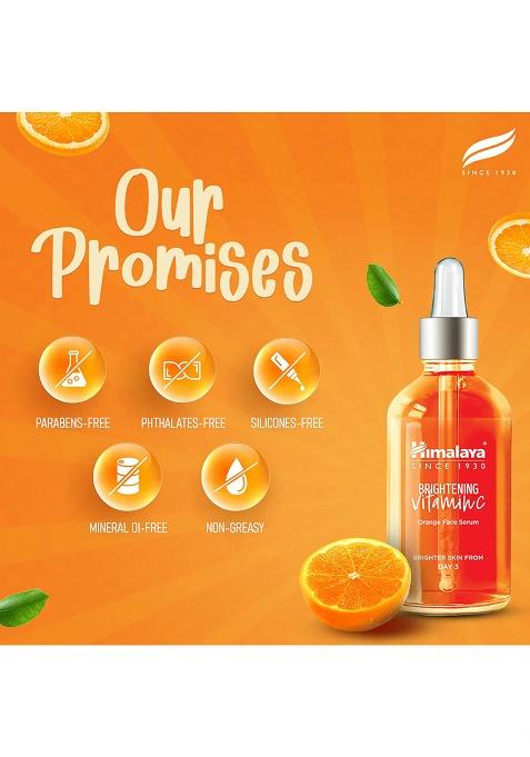 Himalaya Brightening Vitamin C Orange Face Serum