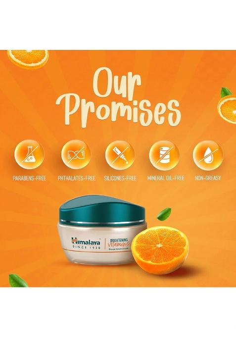 Himalaya Brightening Vitamin C Orange Face Serum Cream