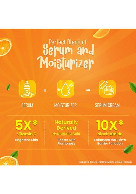Himalaya Brightening Vitamin C Orange Face Serum Cream