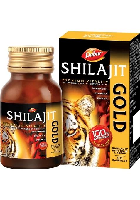 DABUR Shilajit Gold Capsules | 100% Ayurvedic | For Men