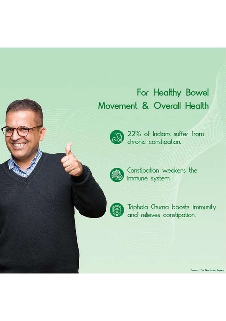DABUR Triphala Churna , Eases Constipation, Acidity & Gas - Indya