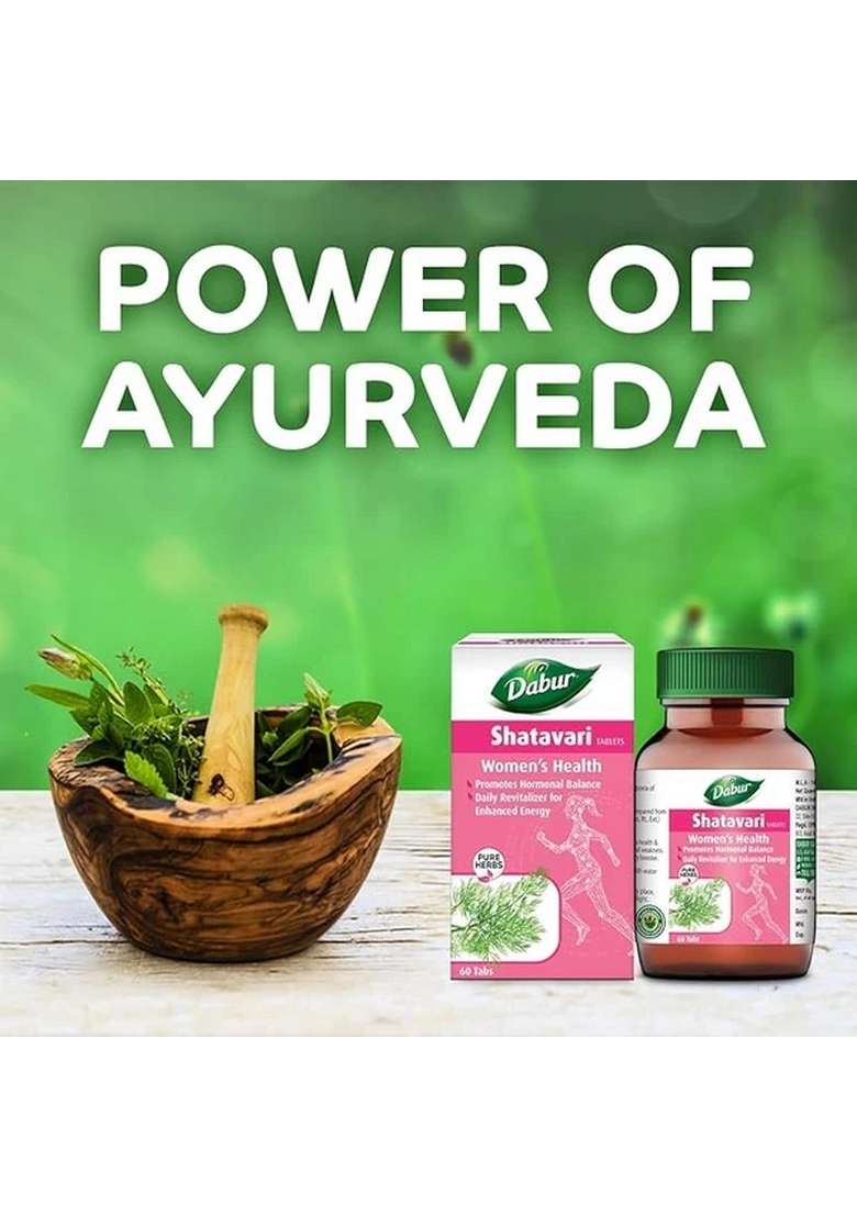 DABUR Shatavari Tablets - Indya