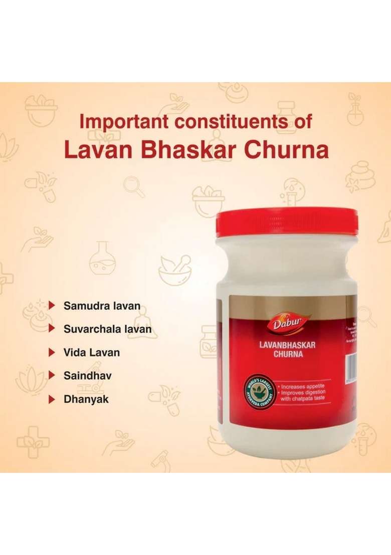 DABUR Lavanbhaskar Churna - Indya