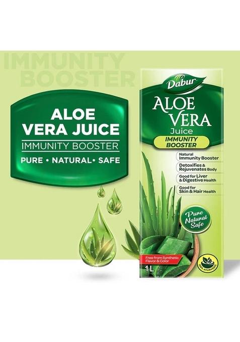DABUR Aloe Vera Juice | For Immunity, Detoxification, Digestion, Skin & Hair