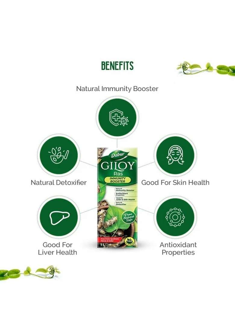 DABUR Giloy Juice - Ayurvedic Immunity Booster - Indya