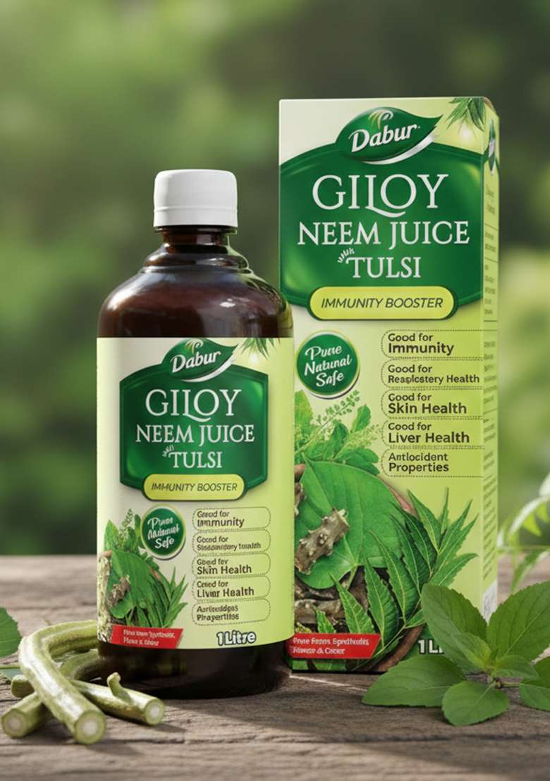 DABUR Giloy Neem Tulsi Juice - Indya