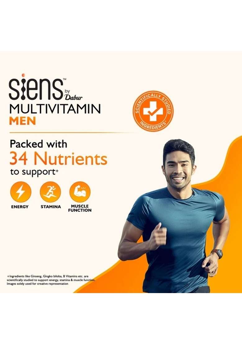 DABUR Siens By Dabur Multivitamin for Men - Indya
