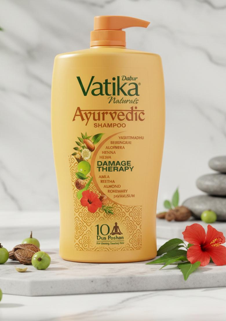 DABUR Vatika Naturals Ayurvedic Shampoo
