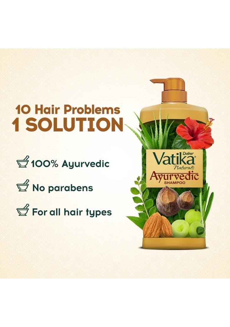 DABUR Vatika Naturals Ayurvedic Shampoo
