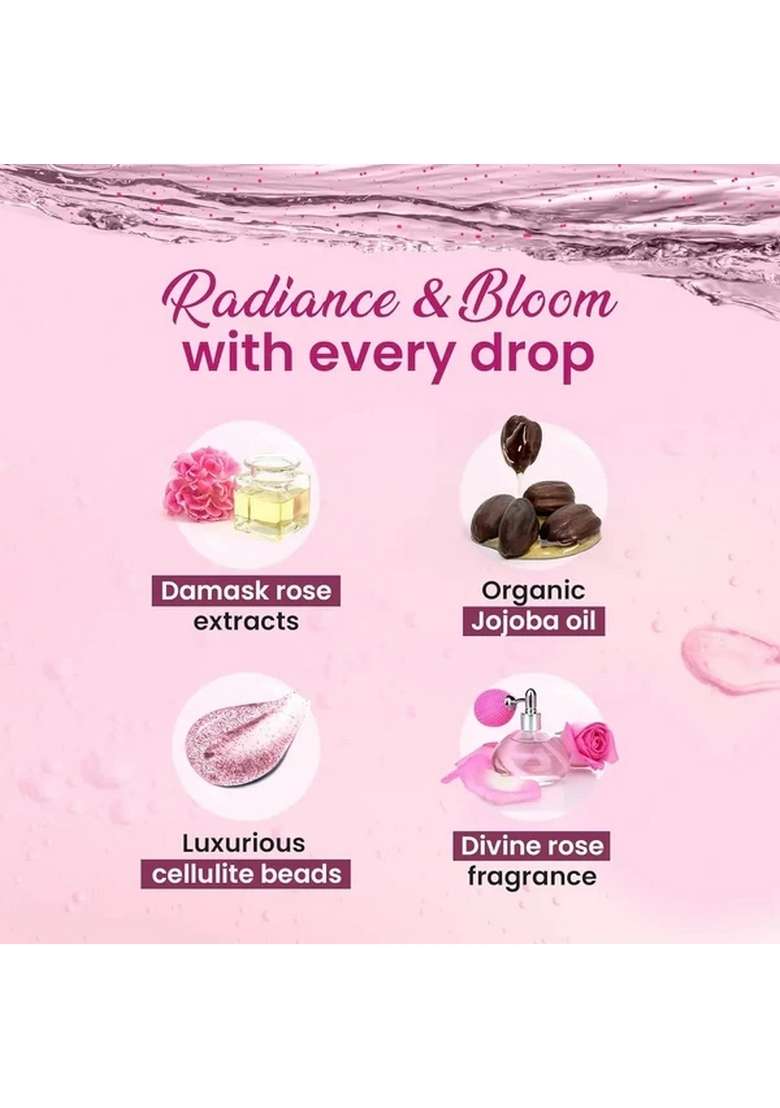DABUR Gulabari Shower Gel Damask Rose & Jojoba Oil - Indya