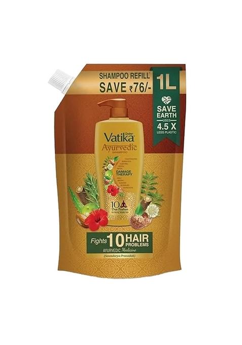 DABUR Vatika Naturals Ayurvedic Shampoo Pouch