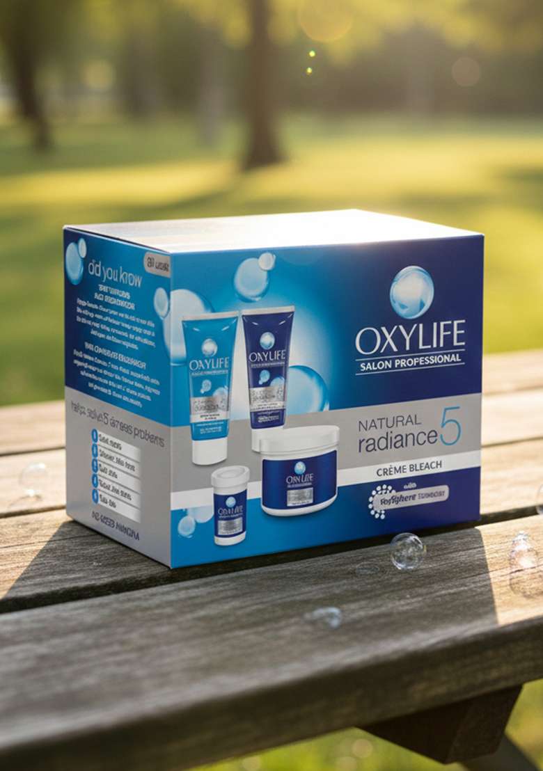 DABUR Oxylife Natural Radiance 5 Creme Bleach - Indya