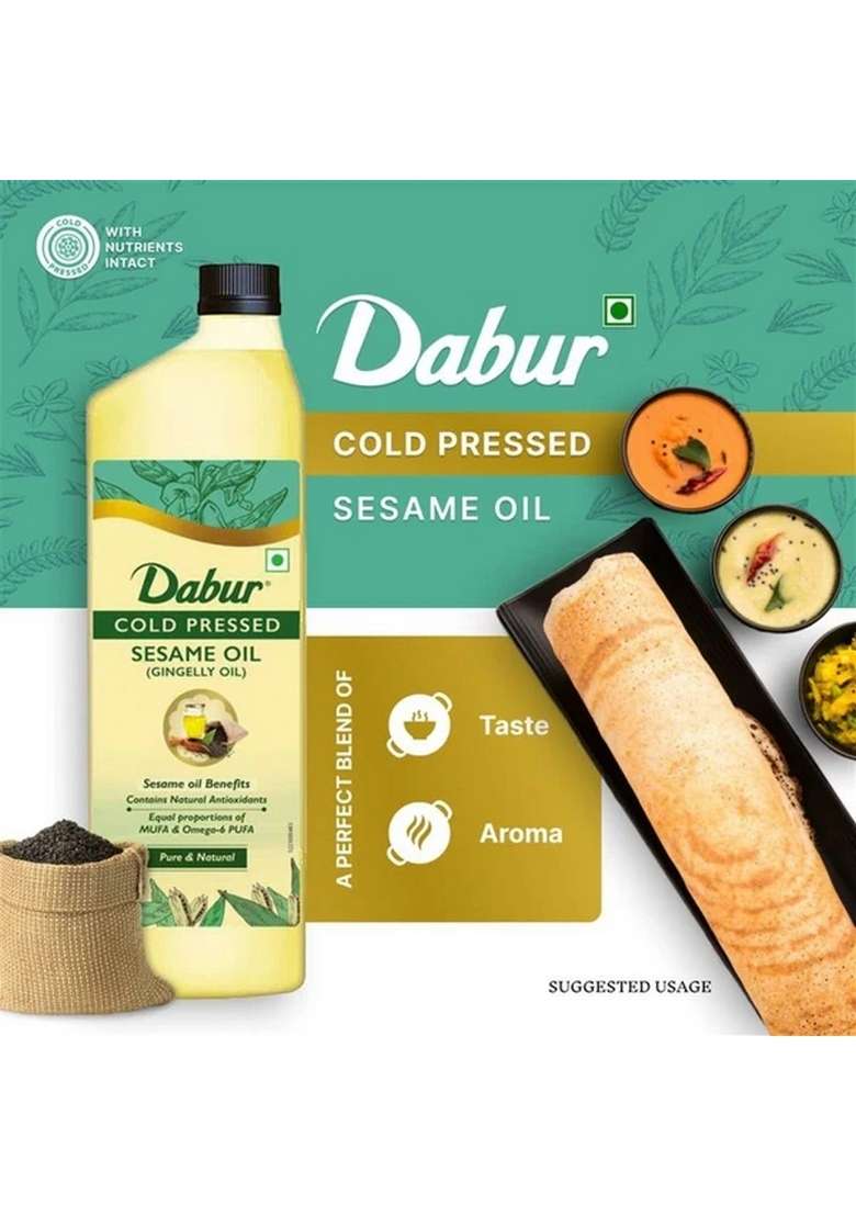 DABUR Cold Pressed Sesame Oil - Indya