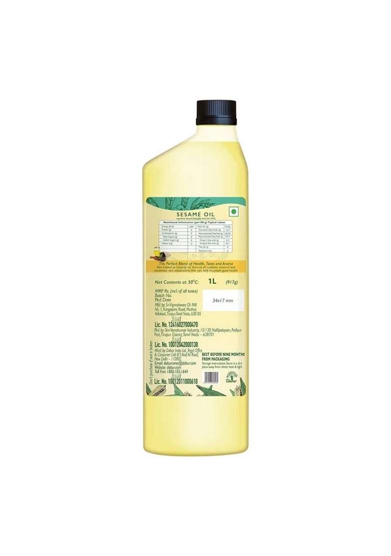 DABUR Cold Pressed Sesame Oil - Indya
