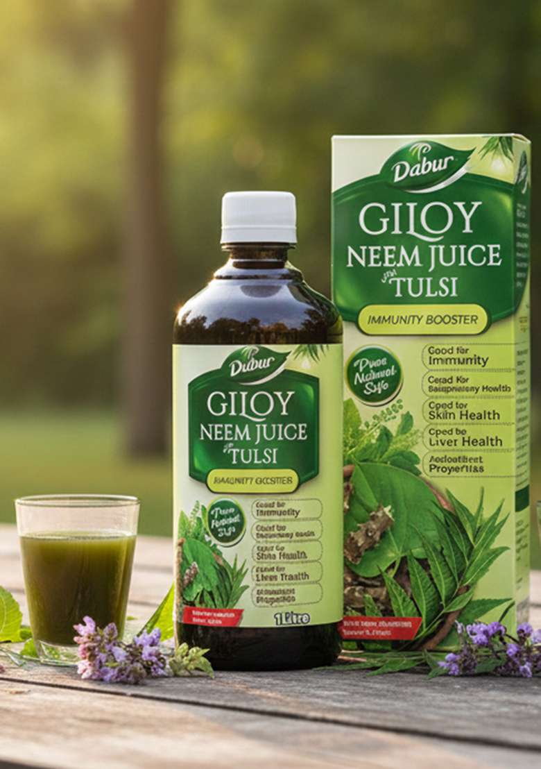 DABUR Giloy Neem Tulsi Juice  - Indya
