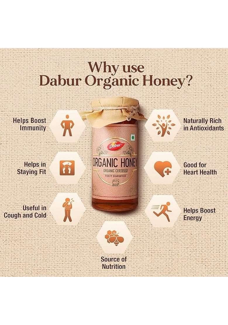 DABUR Organic Honey - Indya