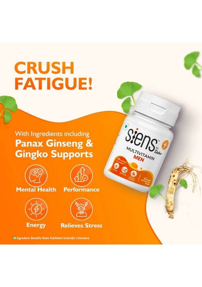 DABUR Siens By Dabur Multivitamin for Men  - Indya