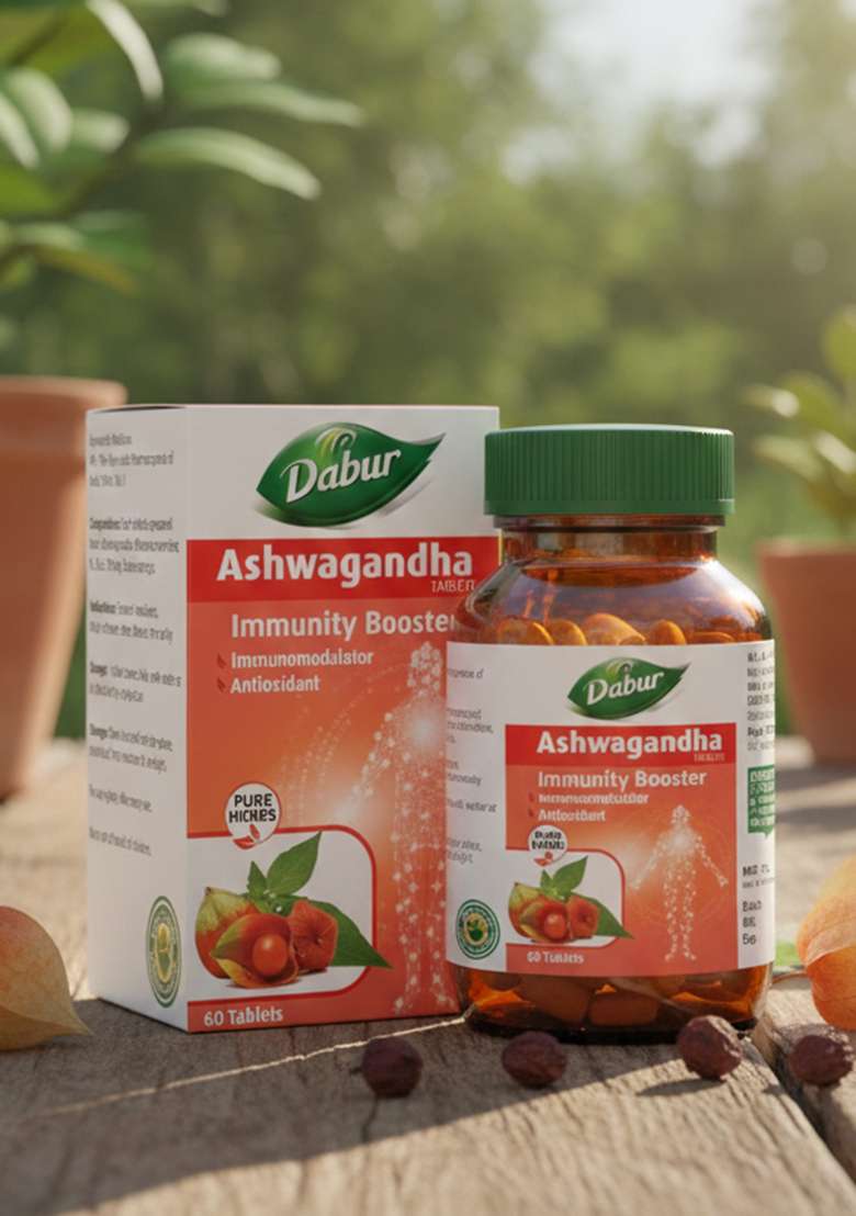 DABUR Ashwagandha Tablets  - Indya