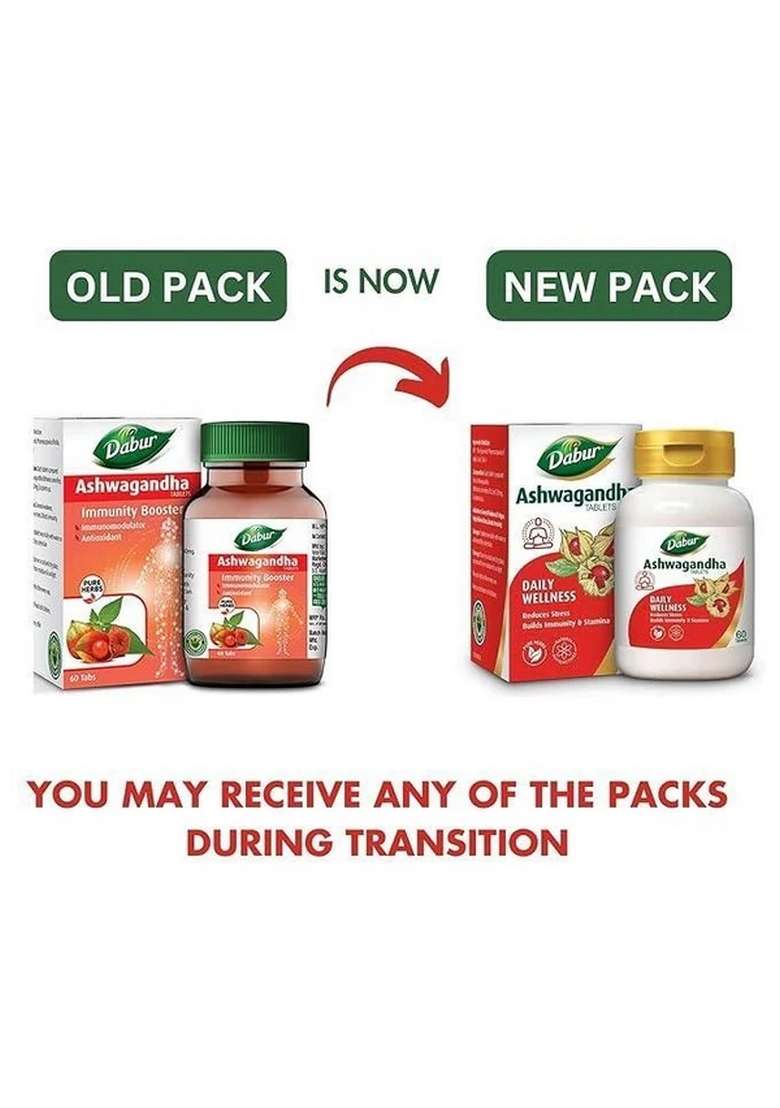 DABUR Ashwagandha Tablets  - Indya