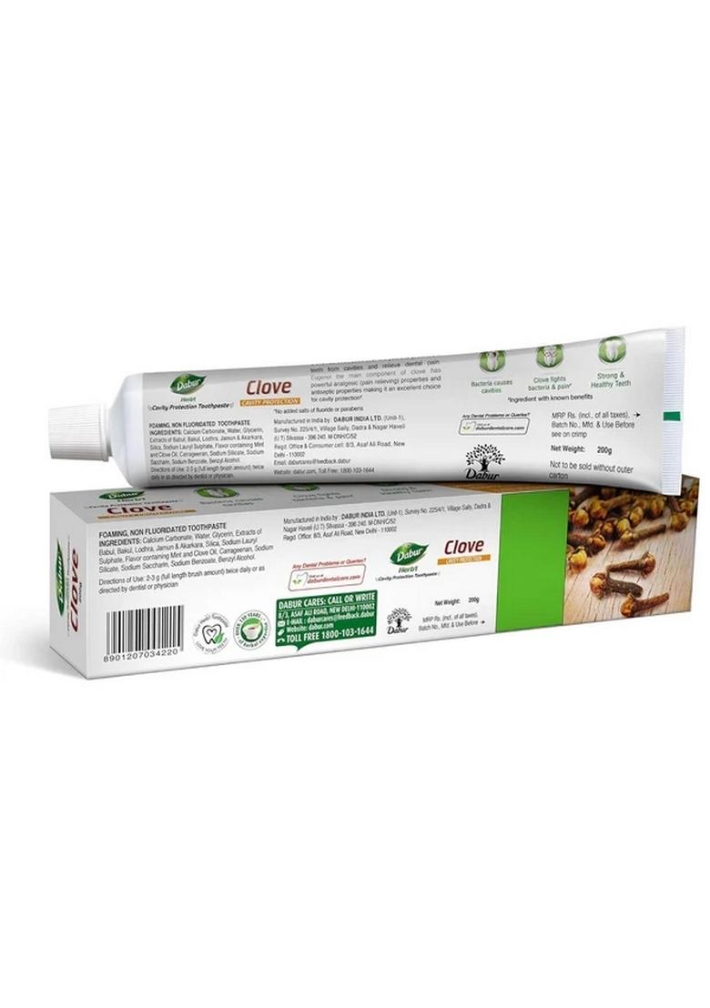 DABUR Herb'l Clove Cavity Protection Toothpaste