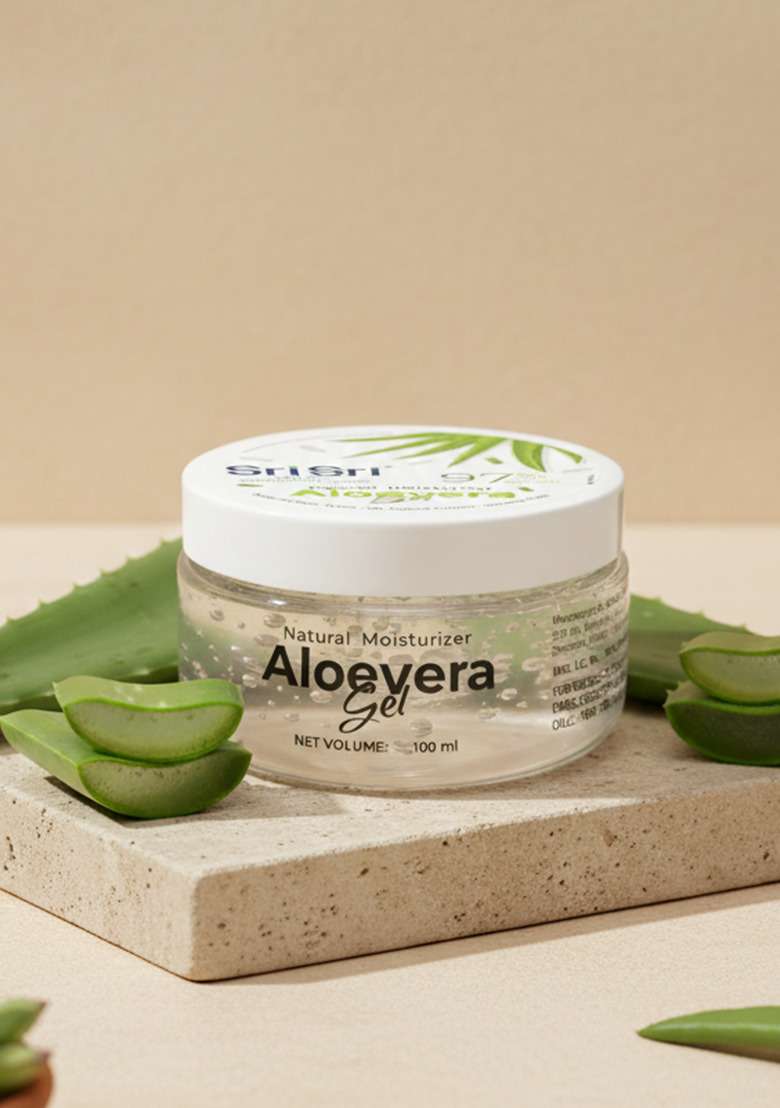 SRI SRI TATTV Aloevera Gel | Natural Moisturizer, Suits all Skin Types | 100 ml - Indya