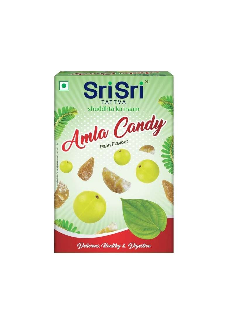 SRI SRI TATTV Amla Candy - Paan Flavoured - Delicious, Healthy & Digestive, 400 g - Indya
