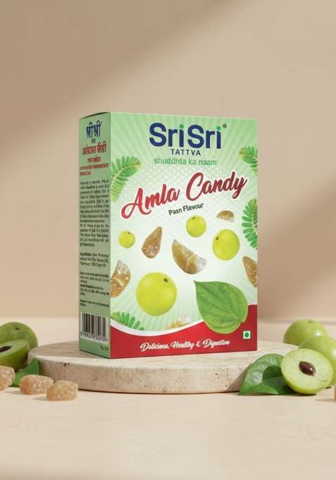SRI SRI TATTV Amla Candy - Paan Flavoured - Delicious, Healthy & Digestive, 400 g