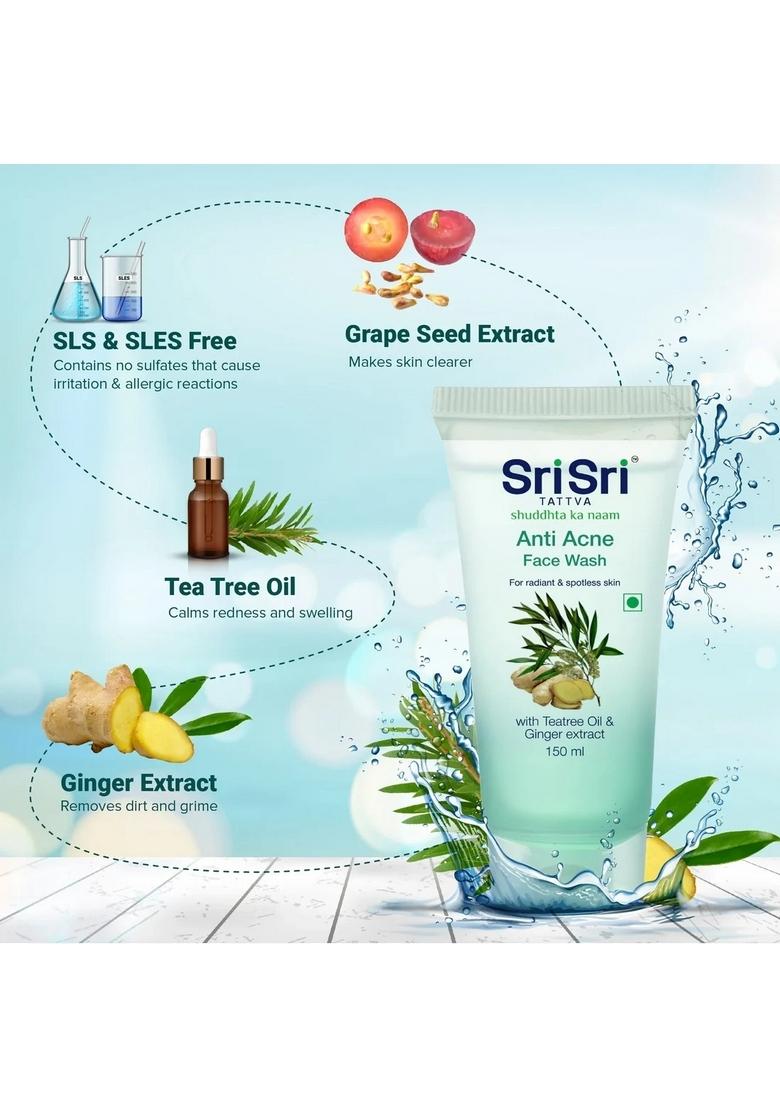 SRI SRI TATTV Anti Acne Face Wash
