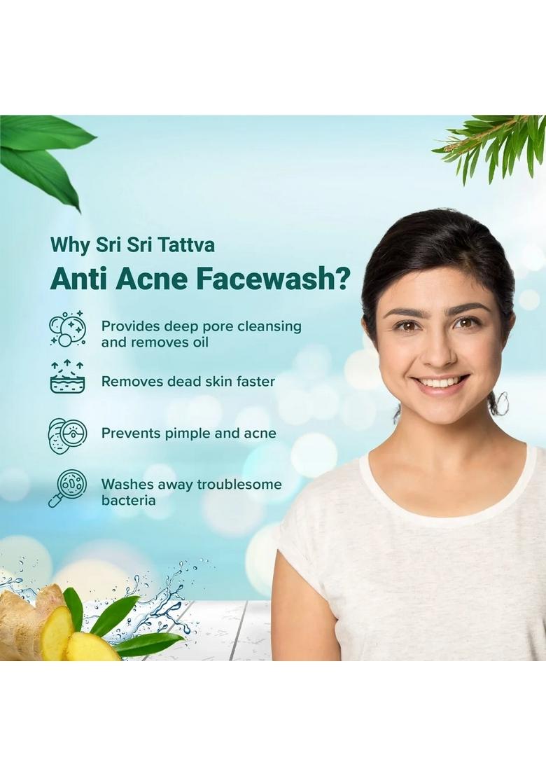 SRI SRI TATTV Anti Acne Face Wash