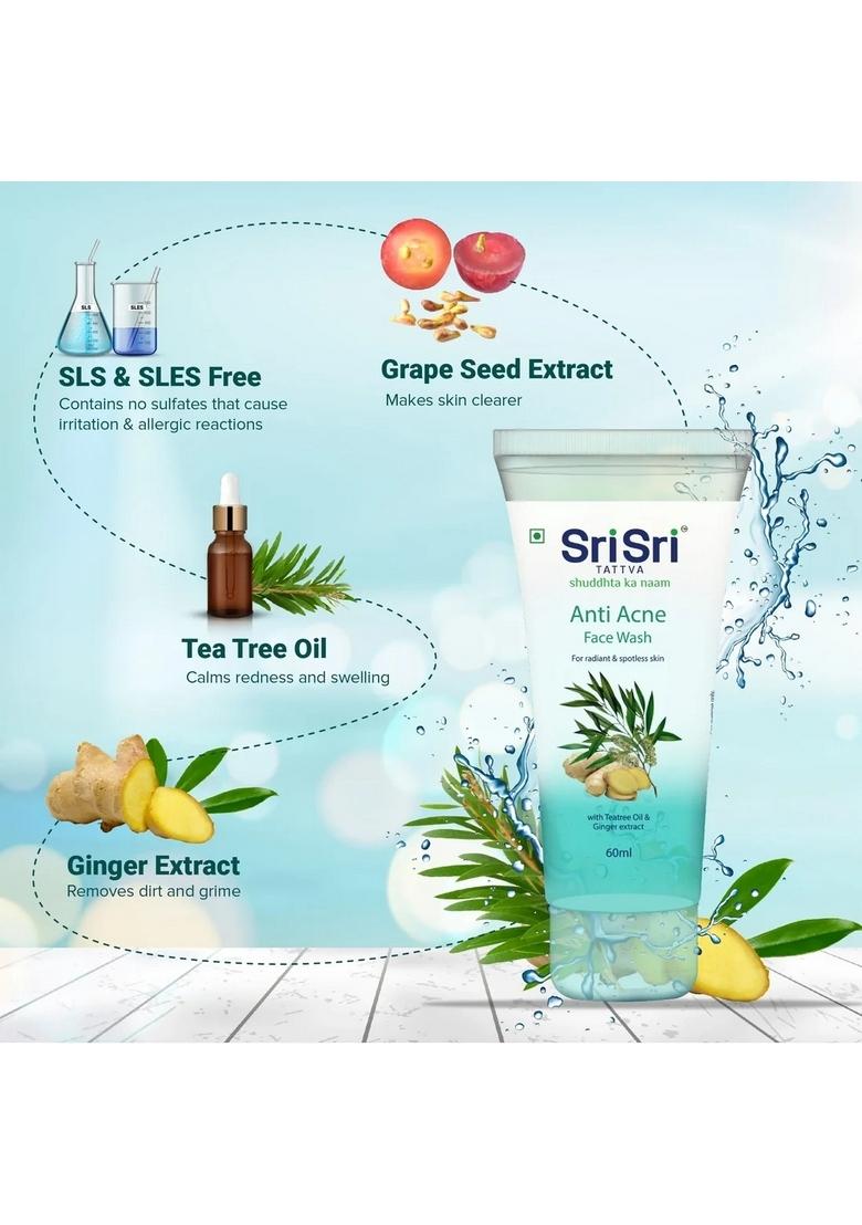 SRI SRI TATTV Anti Acne Face Wash