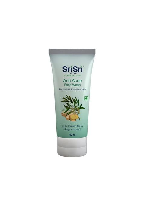 SRI SRI TATTV Anti Acne Face Wash - For Radiant & Spotless Skin, 60 ml