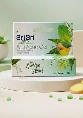 SRI SRI TATTV Anti Acne Gel - Spotless Skin, 10 g
