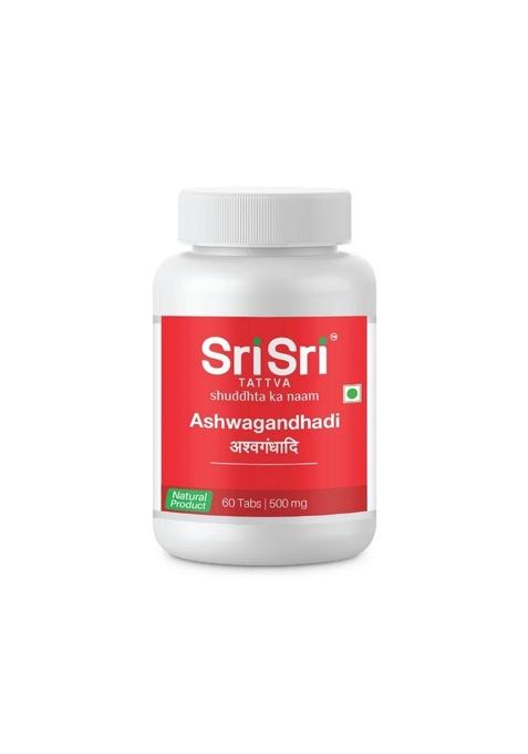 SRI SRI TATTV Ashwagandhadi Tablet - Vata Rogas, 60 Tabs | 500 mg