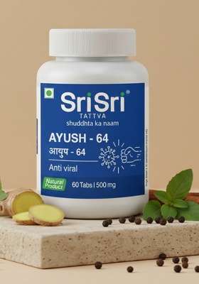 SRI SRI TATTV AYUSH 64 - Anti Viral, 60 Tabs | 500 mg