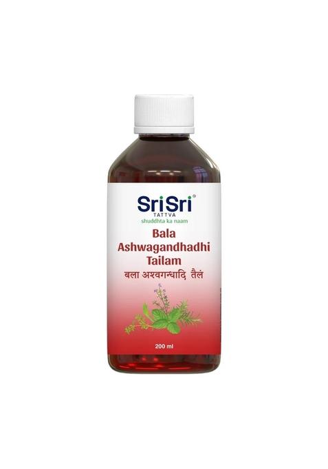 SRI SRI TATTV Bala Ashwagandhadhi Tailam, 200ml