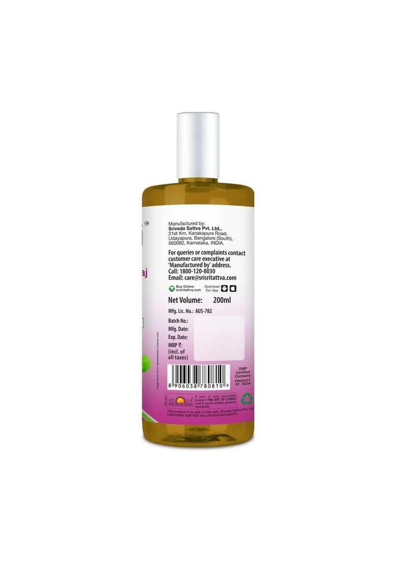 SRI SRI TATTV Brahmi Bhringaraj Taila - Anti Graying, 200 ml - Indya
