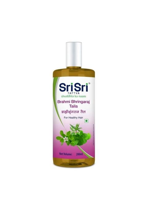 SRI SRI TATTV Brahmi Bhringaraj Taila - Anti Graying, 200 ml