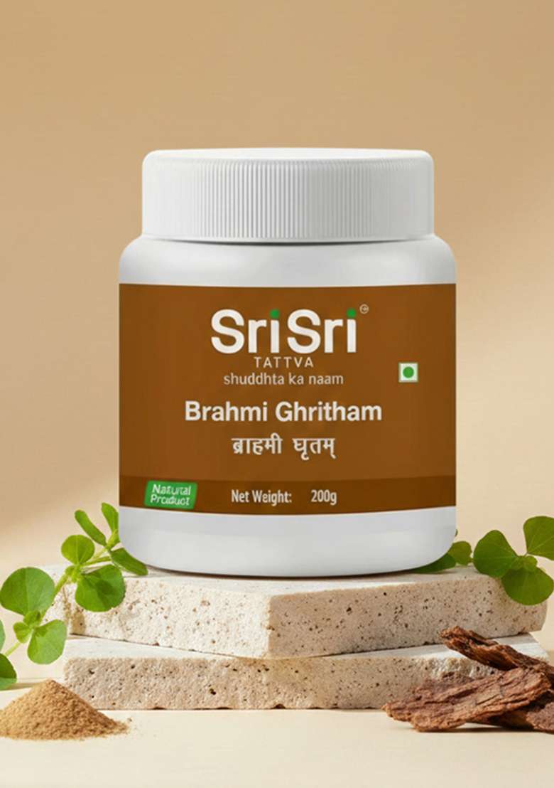 SRI SRI TATTV Brahmi Ghritham, 200 g - Indya