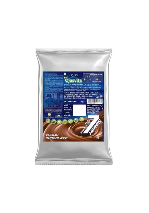 SRI SRI TATTV Chocolate Ojasvita - Sharp Mind & Fit Body, 1 kg (Refill Pack)