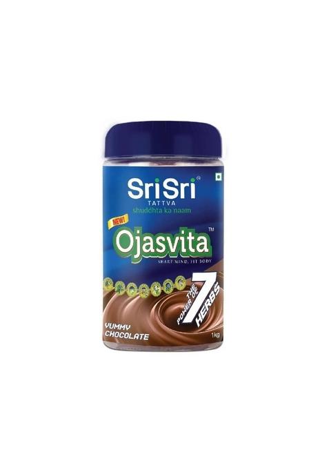 SRI SRI TATTV Chocolate Ojasvita - Sharp Mind & Fit Body, 1 kg Pet Jar