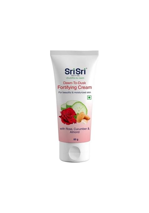 SRI SRI TATTV Dawn To Dusk Fortifying Cream - For Beautiful & Moisturized Skin, 60 g