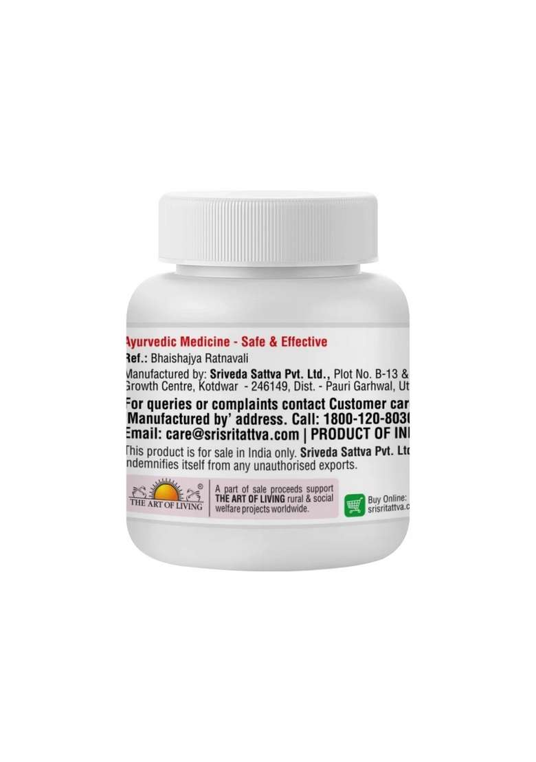 SRI SRI TATTV Dhatri Lauha - Iron Supplement, 30 Tabs | 300 mg - Indya