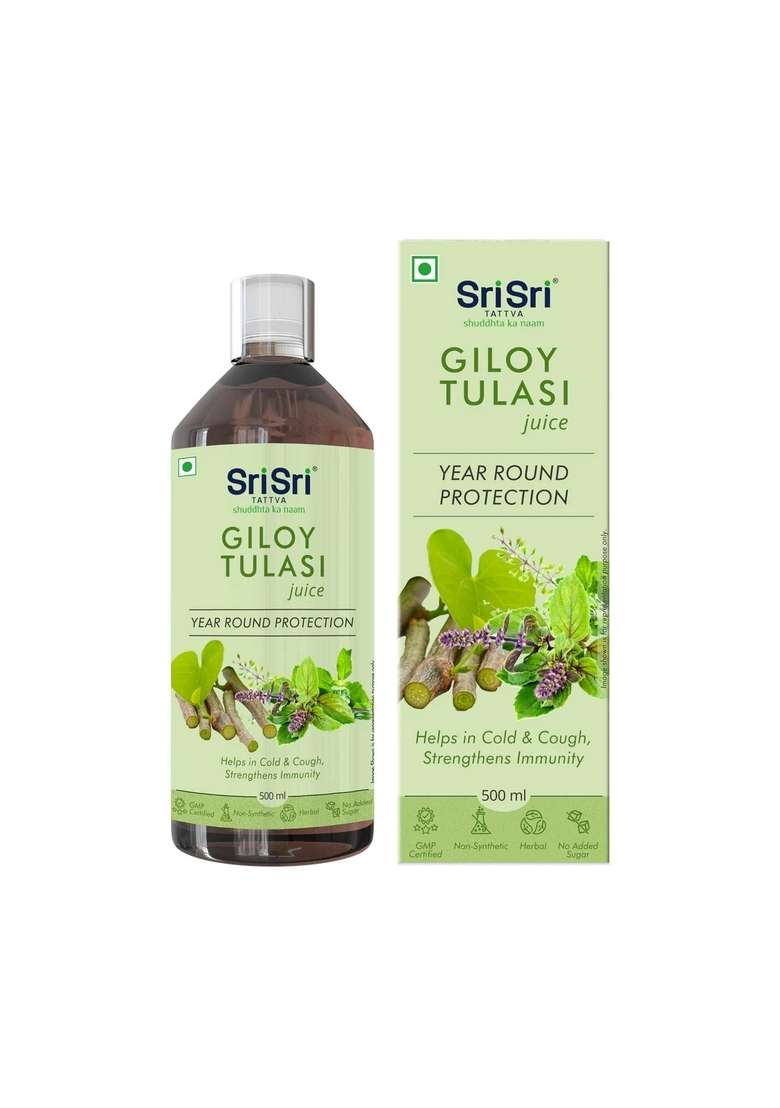 SRI SRI TATTV Giloy Tulasi Juice | 500 ml - Indya