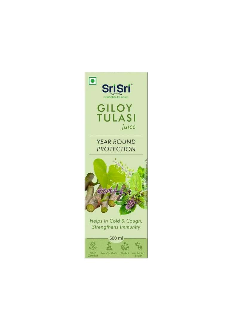 SRI SRI TATTV Giloy Tulasi Juice | 500 ml - Indya