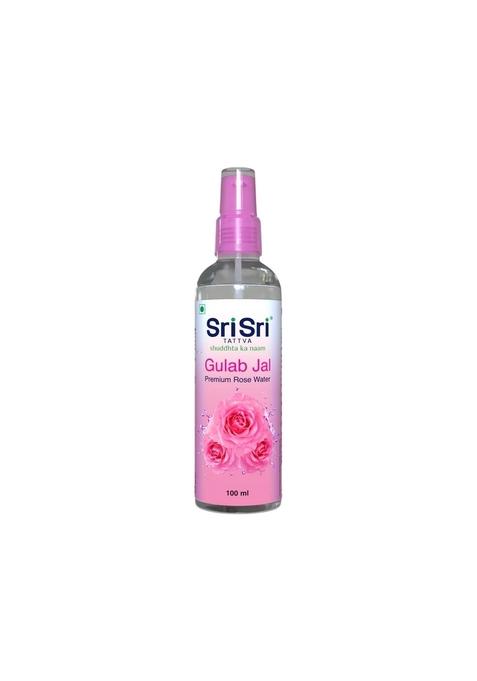 SRI SRI TATTV Gulab Jal - Premium Rose Water | Toner Cleanser Moisturizer | Spray Bottle | 100 ml