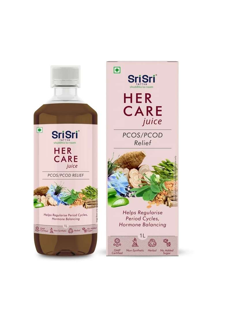 SRI SRI TATTV Her Care Juice - Women Health Tonic | Helps Hormone Balancing | 1 L - Indya