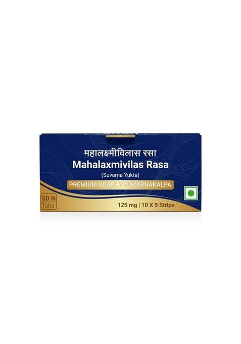 SRI SRI TATTV Mahalaxmivilas Rasa (Suvarna Yukta) Tablets | 125 mg