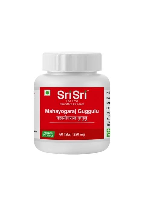 SRI SRI TATTV Mahayogaraja Guggulu - Arthritic Pain Reliver, 60 Tabs | 250 mg