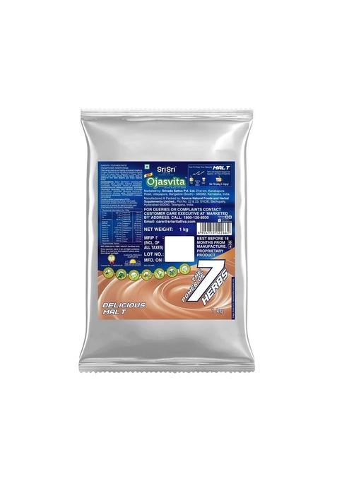 SRI SRI TATTV Malt Ojasvita - Sharp Mind & Fit Body, 1 kg (Refill Pack)